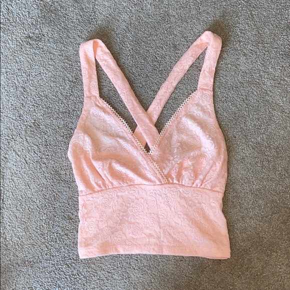 Bozzolo Tops - 💗 Lace Crop Tank